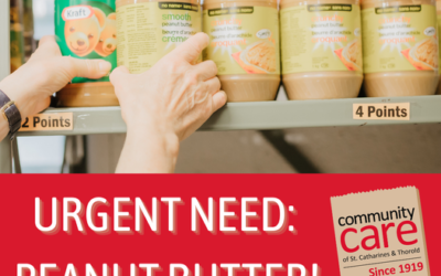 Community Care looking for peanut butter donations